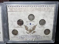 150 ans des pièces numismatiques d'argent les plus célèbres d'Amérique - Ensemble complet