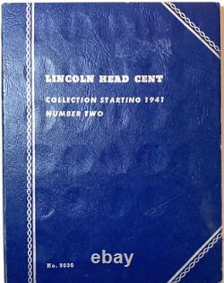 1909-1975 PRESQUE COMPLET 171/177 Ensemble de pièces de blé de Lincoln Dates clés BAISSE DE PRIX