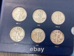 1916-1947 Demi-dollars Liberty marchant Set complet Toutes les 65 pièces Dates clés
