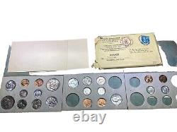 1955- Ensemble complet de l'US Mint Uncirculated PDS avec 22 pièces OGP-051124-55