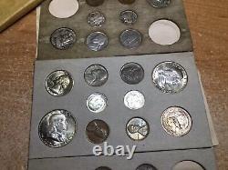 1955- Ensemble complet non circulé de l'US Mint dans son emballage d'origine avec 22 pièces - 022523-0076