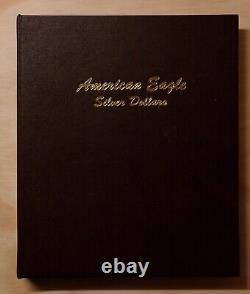 1986-2012 Ensemble complet de 27 pièces de monnaie American Silver Eagle Dollar