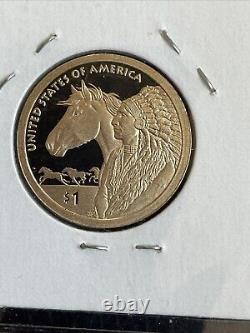 2000-2023 S Native American Sacagawea Proof Dollar Run Gem 24 Coin complete Set		<br/>

	  <br/>2000-2023 S Native American Sacagawea Preuve Dollar Run Gem 24 Ensemble complet de pièces