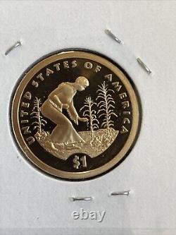 2000-2023 S Native American Sacagawea Proof Dollar Run Gem 24 Coin complete Set<br/> 	
<br/> 		2000-2023 S Native American Sacagawea Preuve Dollar Run Gem 24 Ensemble complet de pièces