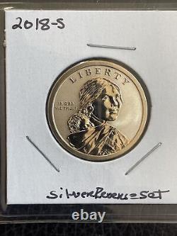 2000-2023 S Native American Sacagawea Proof Dollar Run Gem 24 Coin complete Set 
 
<br/>   <br/>
2000-2023 S Native American Sacagawea Preuve Dollar Run Gem 24 Ensemble complet de pièces