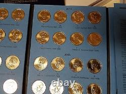 Collection complète de 156 pièces de monnaie en or présidentiel ultime, série P&D de la Monnaie Volumes 1 et 2, positions A et B