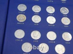 Collection de nickels de Jefferson 1938-1964 - ENSEMBLE COMPLET (71 pièces) Argent de guerre