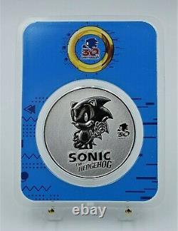 En 2021, Niue Sonic the Hedgehog 30e anniversaire ensemble complet de 5 pièces en argent 1 once