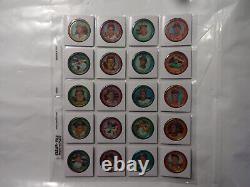 Ensemble complet de 1971 Topps Baseball Coins 1-153 dans un classeur