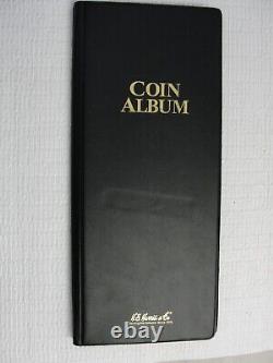 Ensemble complet de 27 pièces de monnaie en argent Roosevelt Proof Dime de 1992 à 2018 dans un album.