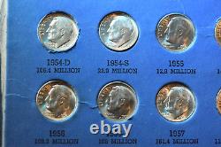 Ensemble complet de 48 pièces de dime Roosevelt en argent de 1946 à 1964 ! #300