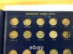 Ensemble complet de 48 pièces en argent à 90% des dix cents de Roosevelt de 1946 à 1964 CC0081
