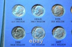 Ensemble complet de 48 pièces en argent des dimes Roosevelt de 1946 à 1964 ! #57