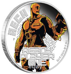 Ensemble complet de 4 pièces de monnaie 2018 Ready Player One 4x1oz SIlver Proof $1