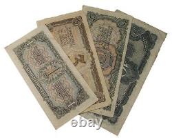 Ensemble complet de billets de banque soviétiques LENINE 1937 + (25) pièces de monnaie CCCP 1 rouble Lenin 1970