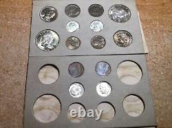 Ensemble complet de pièces non circulées de l'US Mint de 1955 avec emballage d'origine et 22 pièces - 022523-0076