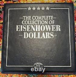 La collection complète des dollars Eisenhower Ensemble de 7 pièces Willabee & Ward