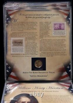 La collection de pièces de monnaie des présidents américains de la Société commémorative postale - Ensemble de 2 albums